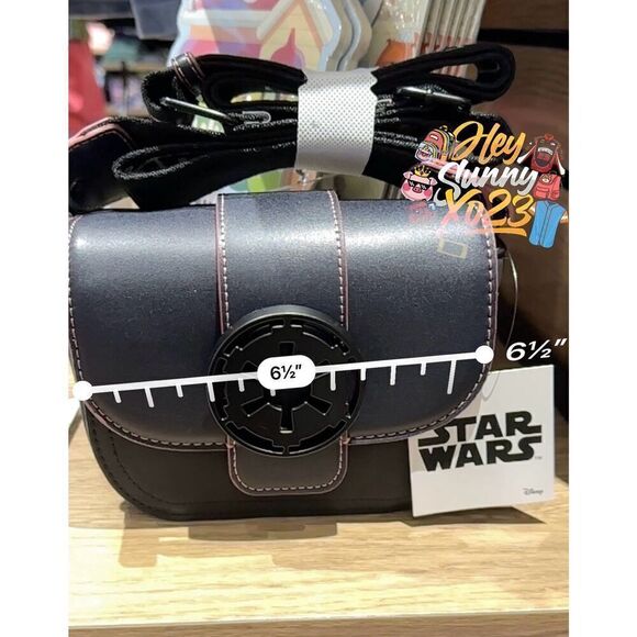 Disney Star Wars Dark Side Icon Crossbody Bag - Picture 4 of 5